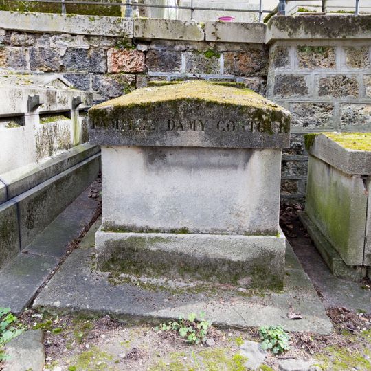 Grave of Damy-Contour