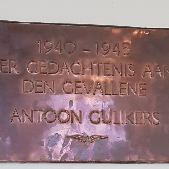 Plaquette in het NS-station