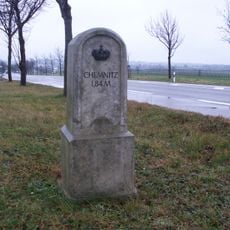 Royal Saxon milestone Mühlau