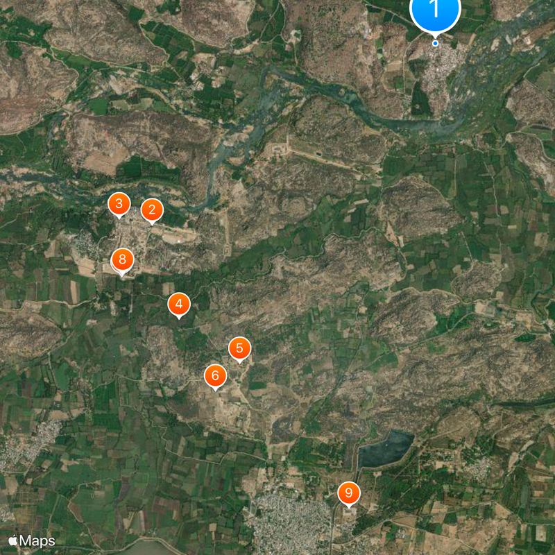 Anegundi Map