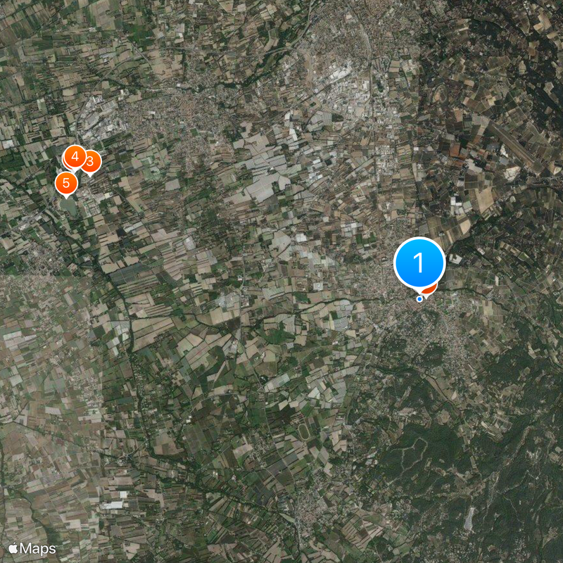 Pernes-les-Fontaines Map