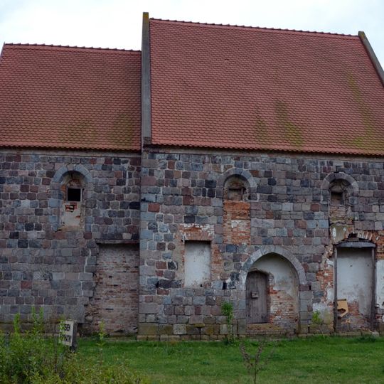 Kaplica templariuszy, później gorzelnia, ob. magazyn, poł. XIII