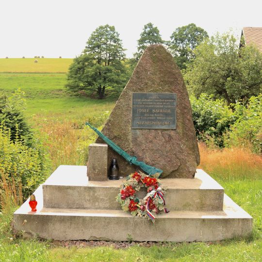 Pomník příslušníka SOS ve Vrchní Orlici