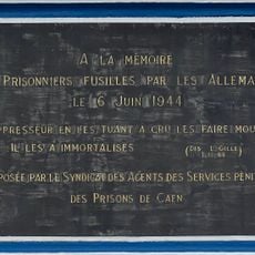Commemorative plaque