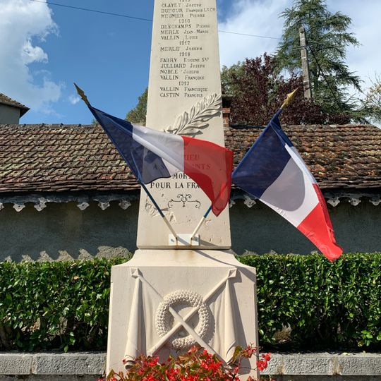 War memorial of Conzieu
