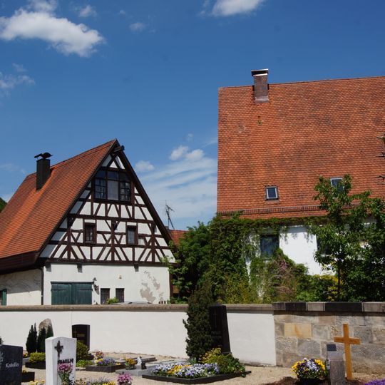 Friedhofsmauer Alfalter 1