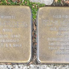Stolperstein dedicated to Recha Herzberg