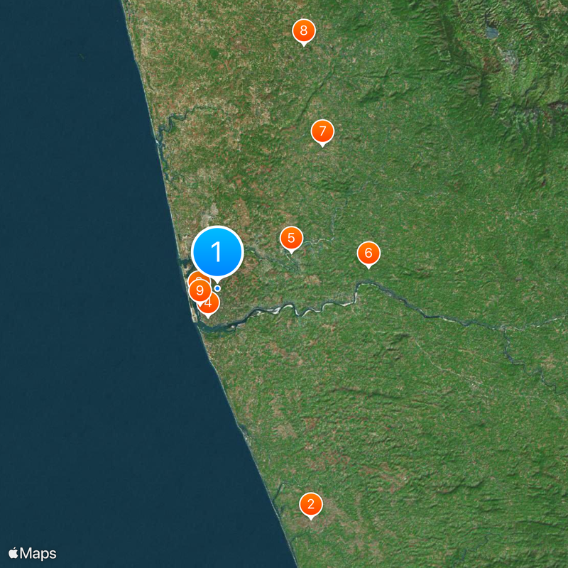 Kadri Manjunath Temple Kaart