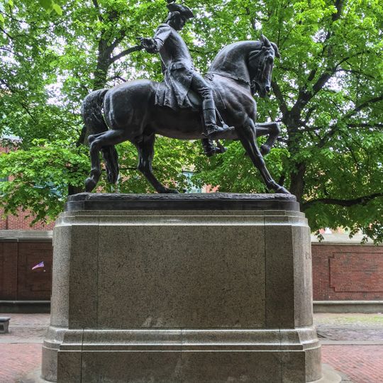 Equestrian statue of Paul Revere