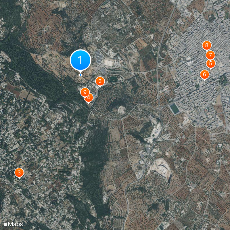 Zoosafari Fasanolandia Mapa