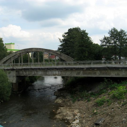Starý most přes Svatavu v Sokolově