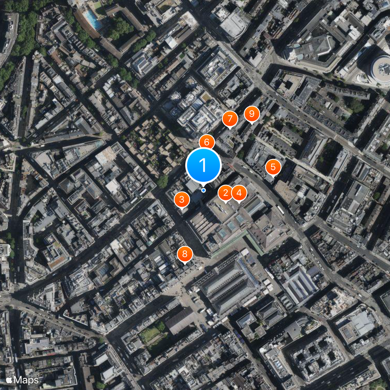 Royal Ballet School Map