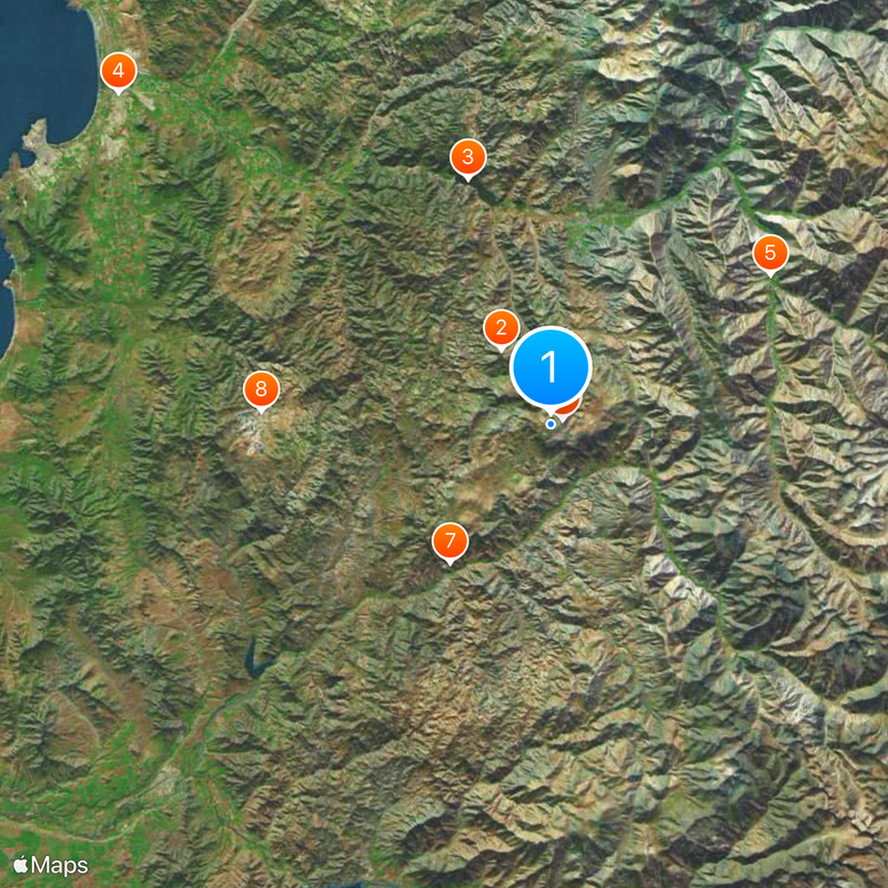 Vera C. Rubin Observatory Map