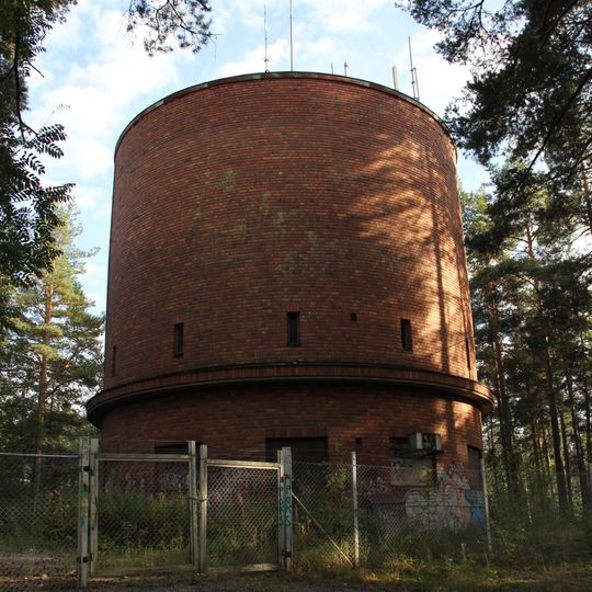 Lohja center water tower