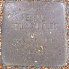Stolperstein dedicated to Helene Regensburger