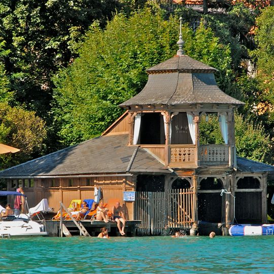 Boots- und Badehaus der Villa Miralago