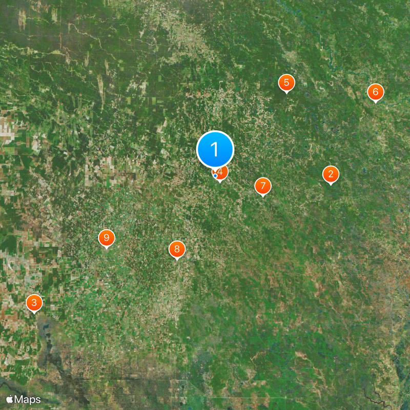 Presidencia Roque Sáenz Peña Mappa