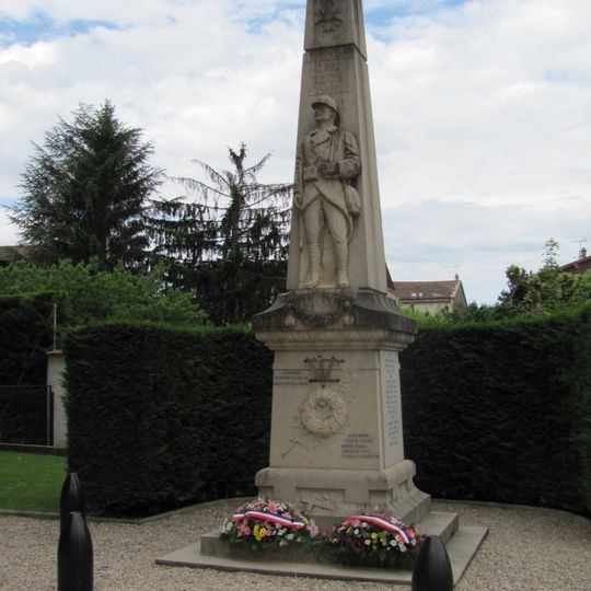 Monument aux morts de La Boisse