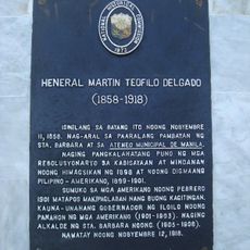 General Martin Teofilo Delgado historical marker