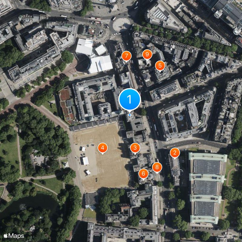 Admiralty House Mapa