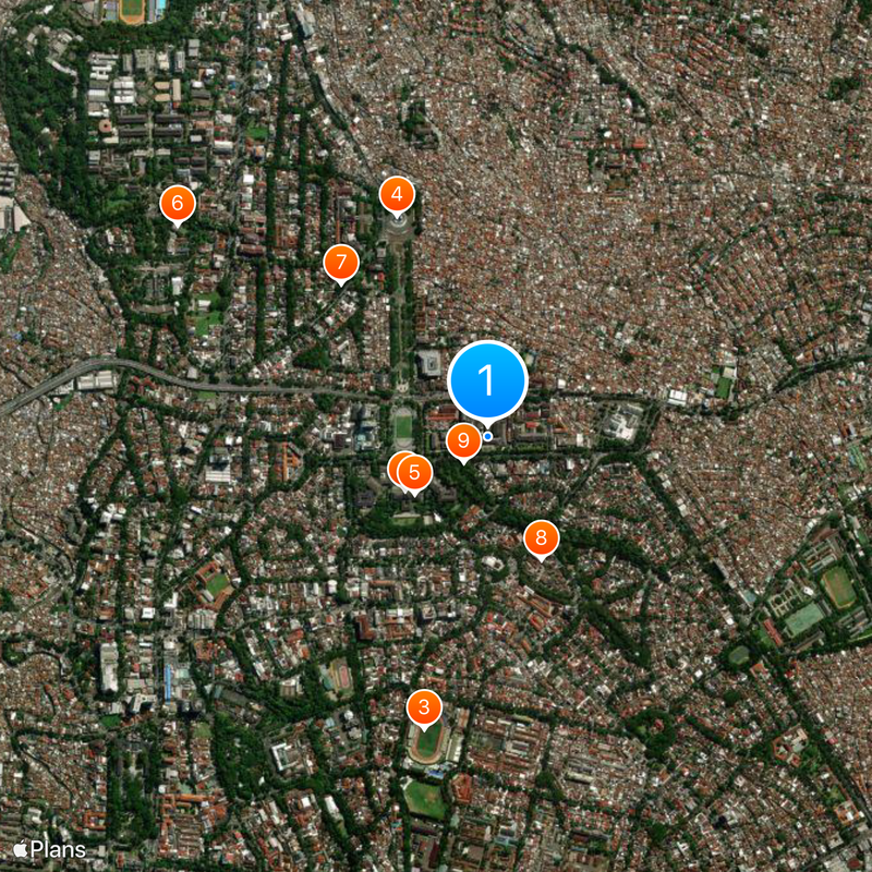 Bandung Geological Museum Mappa