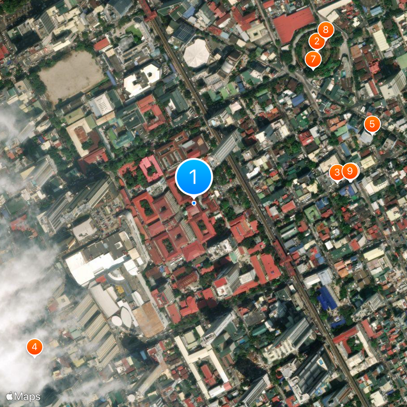 Philippine General Hospital Map