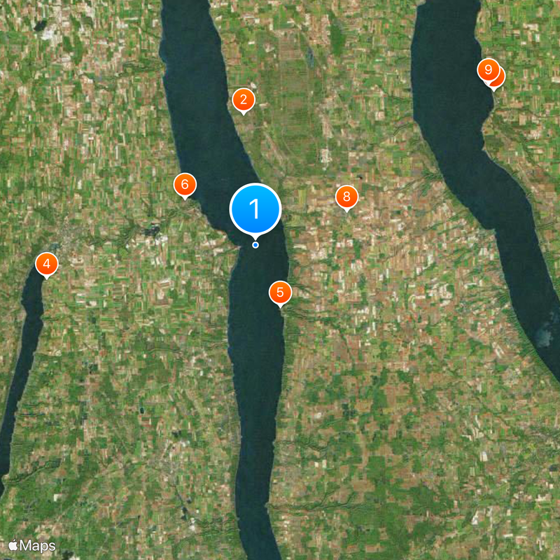 Seneca Lake Map