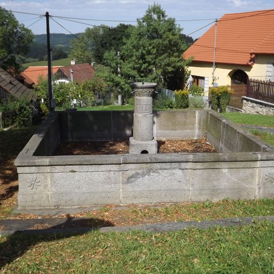 Fountain in Strašín