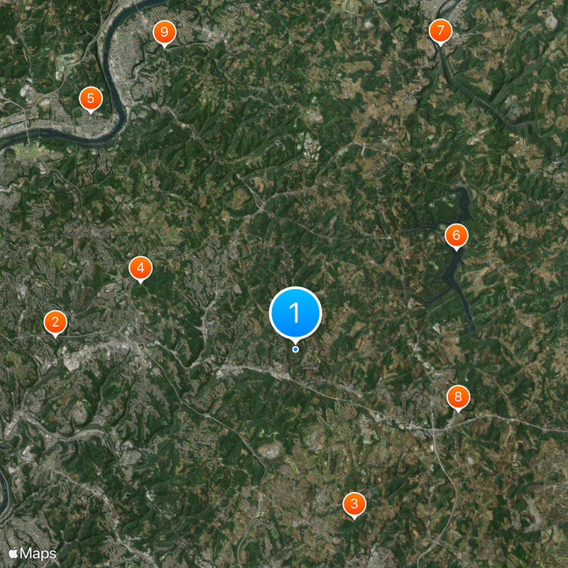 Murrysville Map