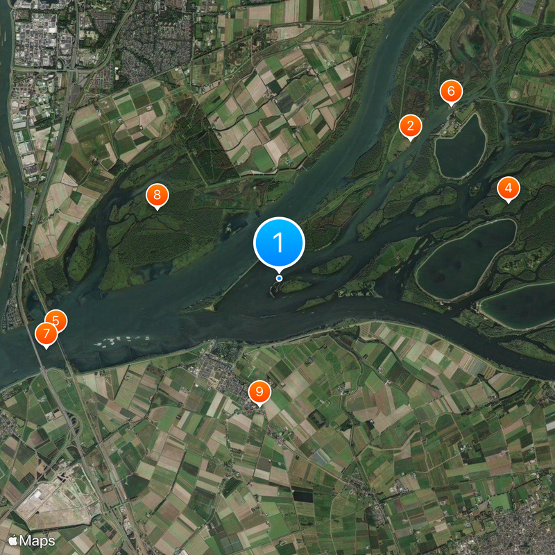 Delta del Rin-Mosa-Escalda Mapa