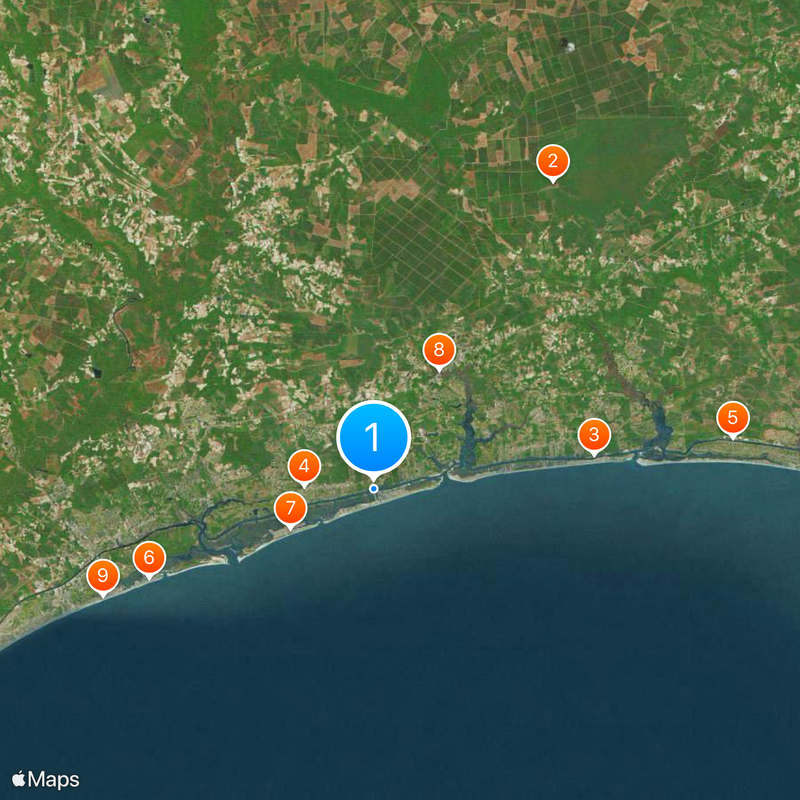 Ocean Isle Beach Map