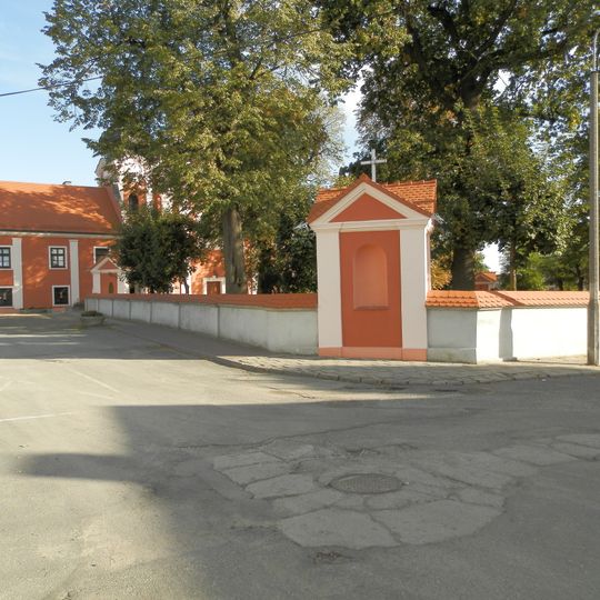 Ogrodzenie dziedzińca odpustowego, tzw. Ogrójca