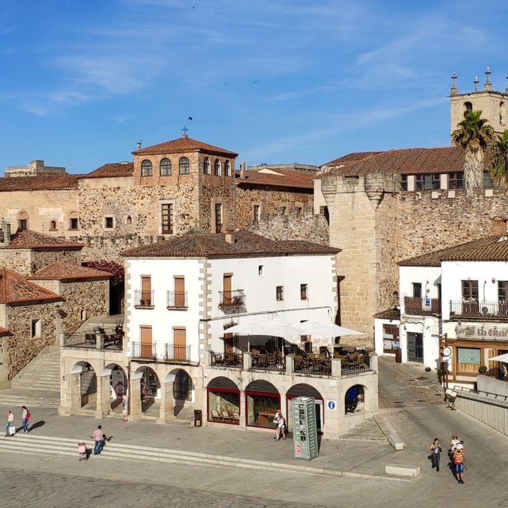 Cáceres historiske sentrum