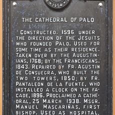 The Cathedral of Palo historical marker