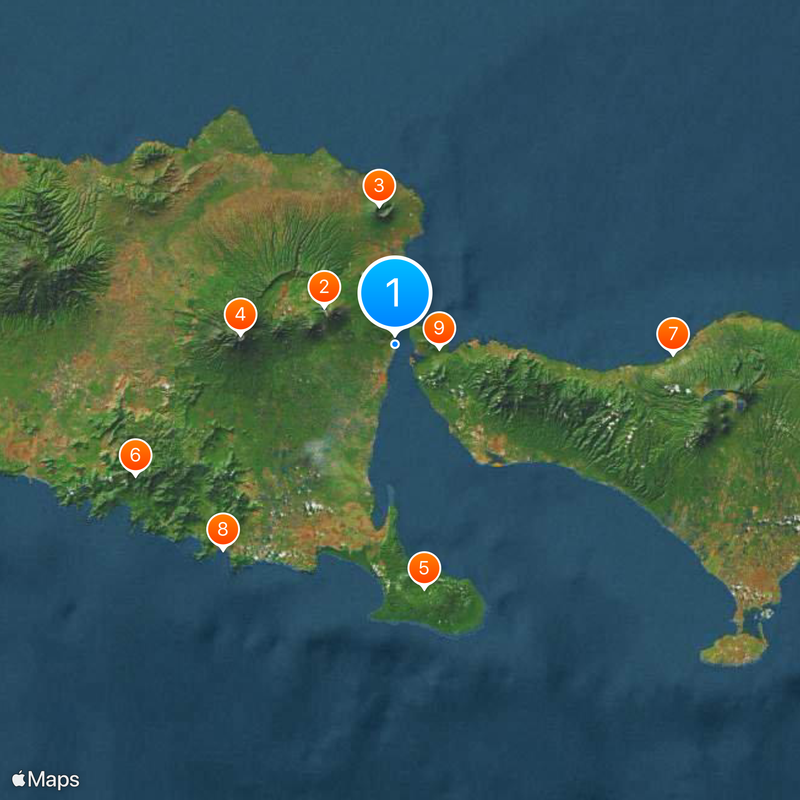 Port of Ketapang Kaart