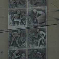 Natursteinrelief