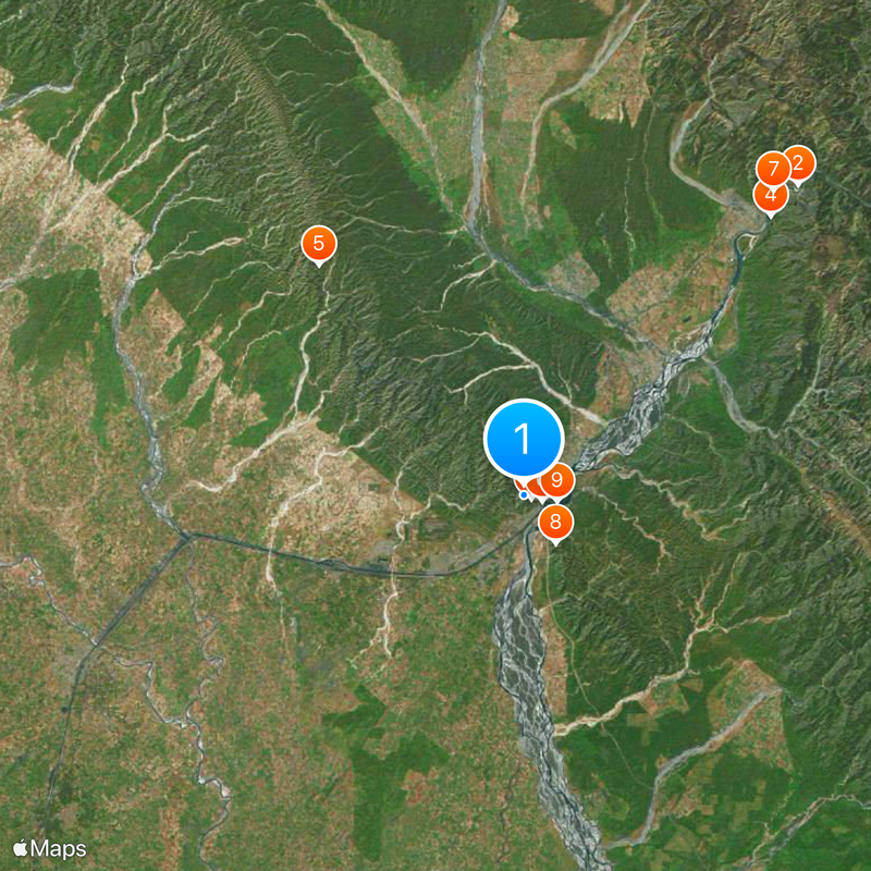 Haridwar district Map