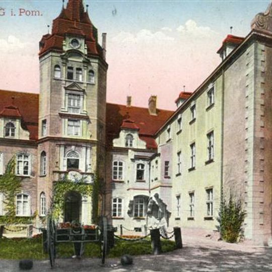 Castle in Złocieniec