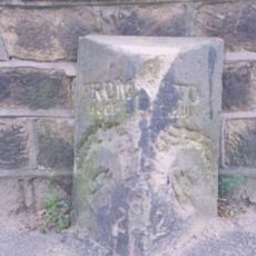 Milestone, Outside 491 Blackmoorfoot Road, Crosland Moor