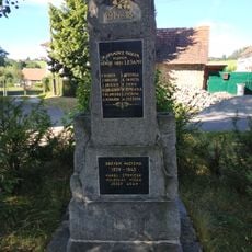 World Wars Memorial in Lešany