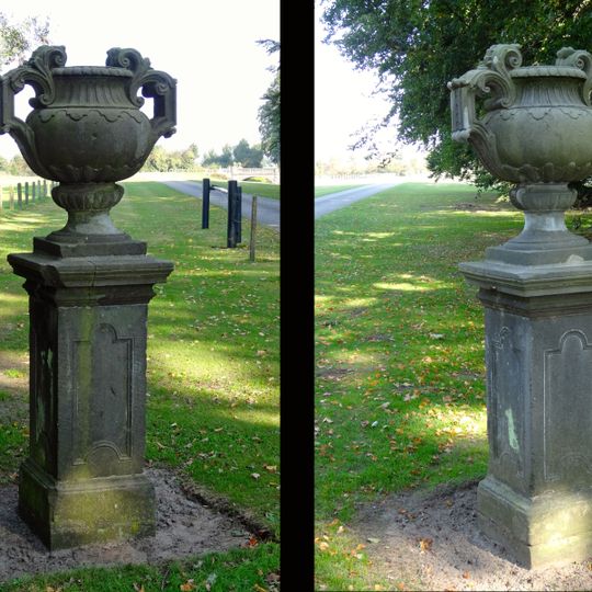 Rechteren: tuinsieraden