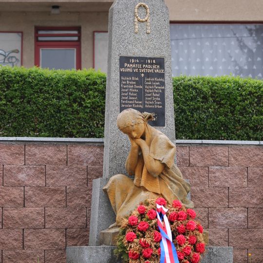 Pomník padlým v první světové válce v Bukovníku