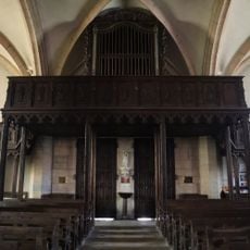 Orgue de tribune de l'église Saint-Nicolas de Meursault