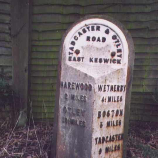 Milestone Approximately 50 Metres East Of Junction With Lumby Lane