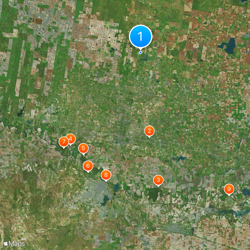 Condado de Hidalgo Mapa