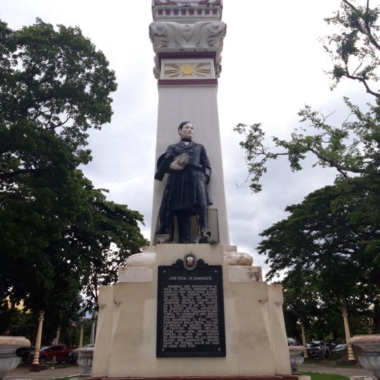 Jose Rizal in Dumaguete historical marker