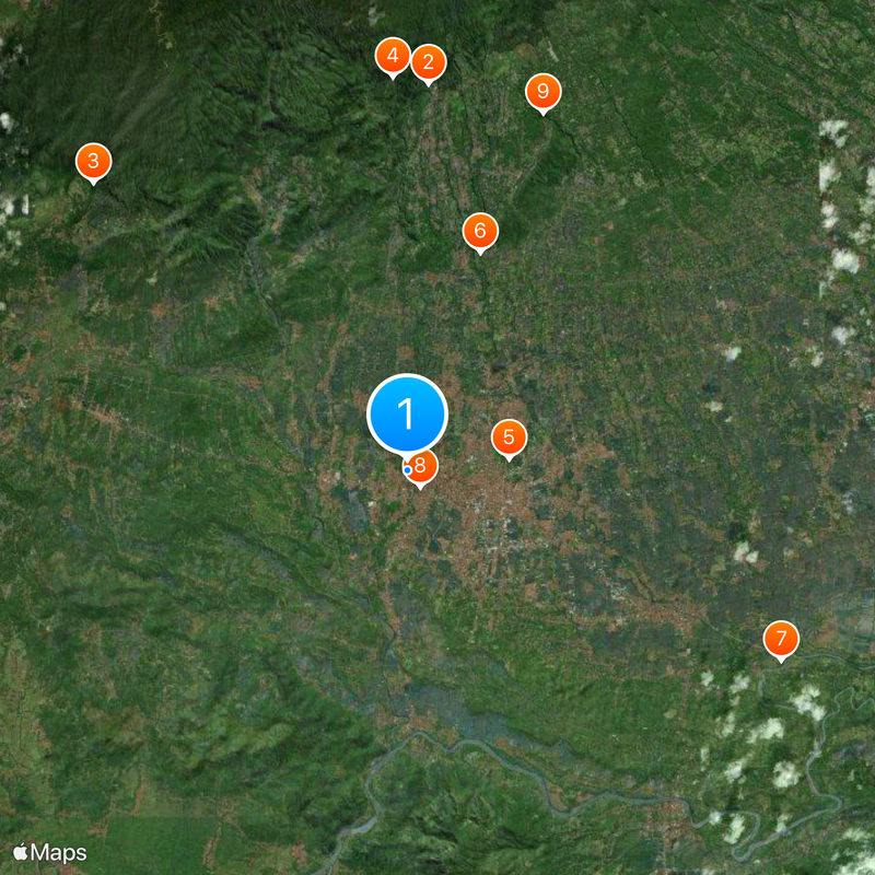 Purwokerto railway station Map