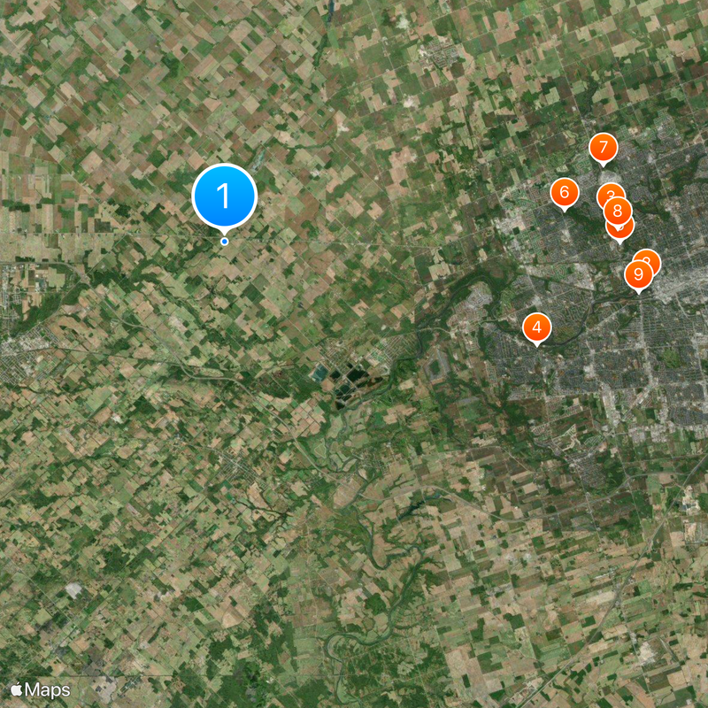 Middlesex County Map