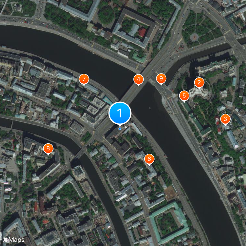Moscow State University of Design and Technology Map