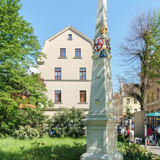 Polish-Saxon Post Milestone in Pirna